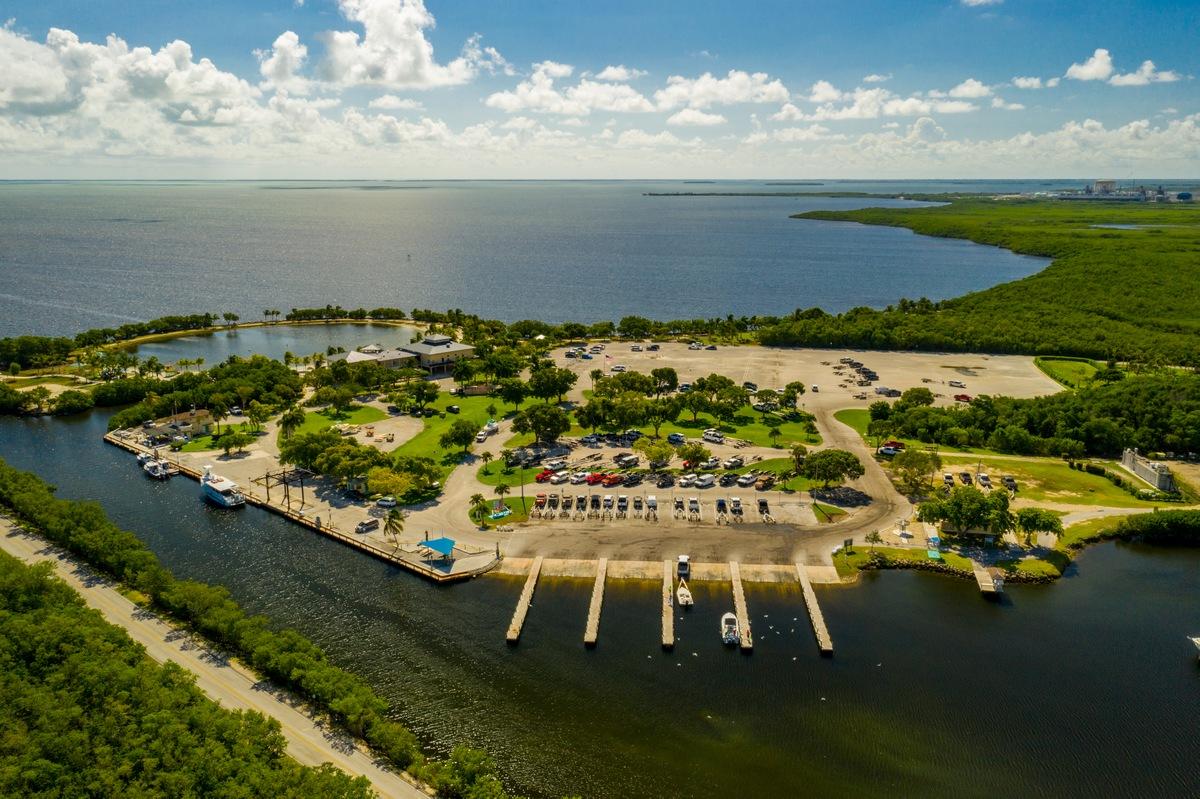 Пляж Хоумстед Бейфронт Парк (Homestead Bayfront Park)