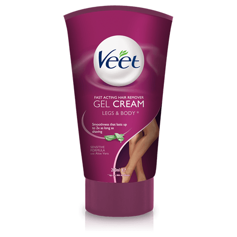 Veet® Botanic Inspirations Fast Acting Gel Cream Hair Remover Tube