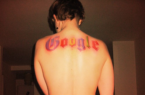 татуировка Гугл