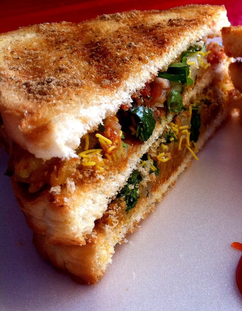 5 самых вкусных рецептов бутербродов Жареный овощной бутерброд