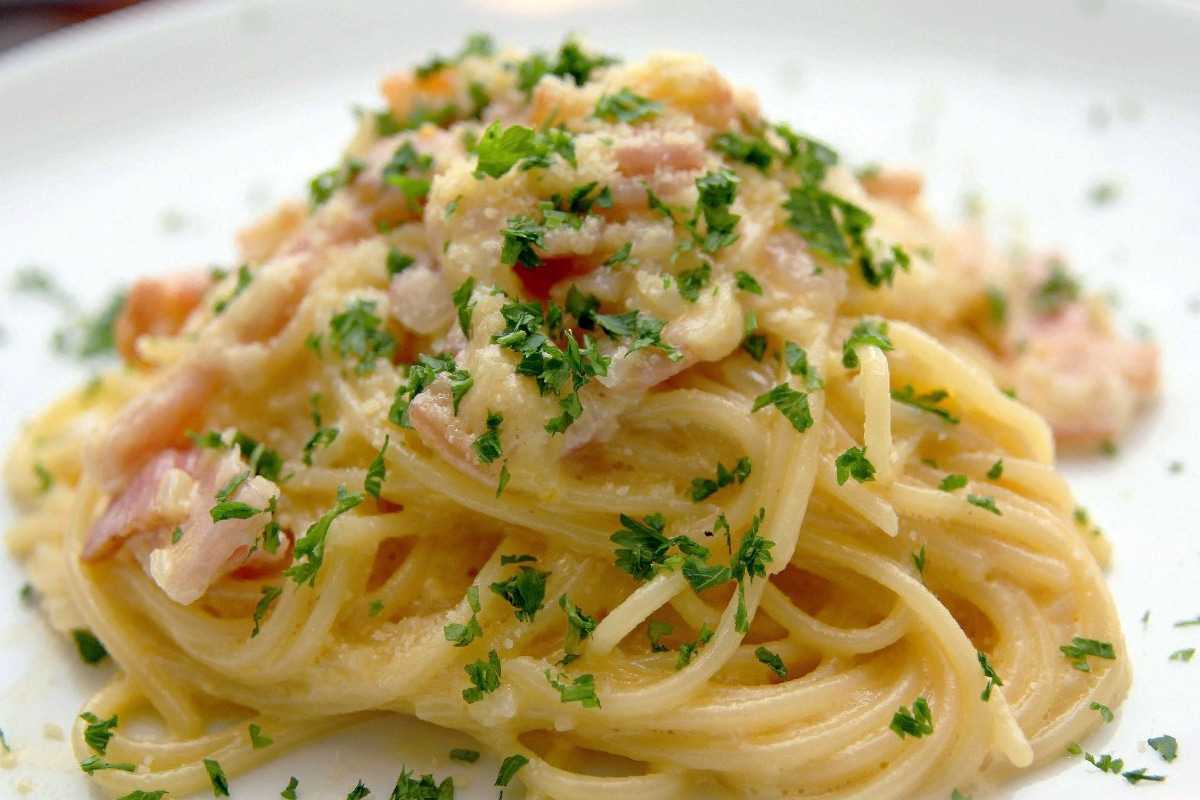 4 простых и вкусных блюда из макарон - Спагетти Карбонара