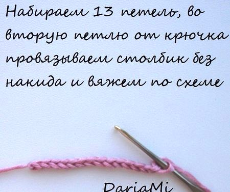 Пинетки Своими Руками при Помощи Техники Вязания – Мастер-Класс. шаг 4