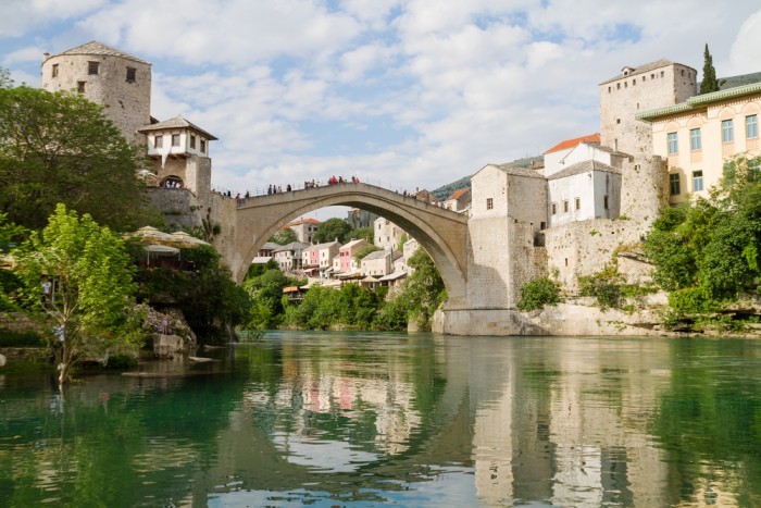 Старый мост в Мостаре (Босния)