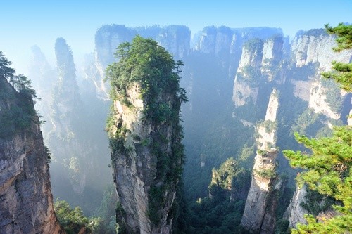 Горы Тианзи, Китай