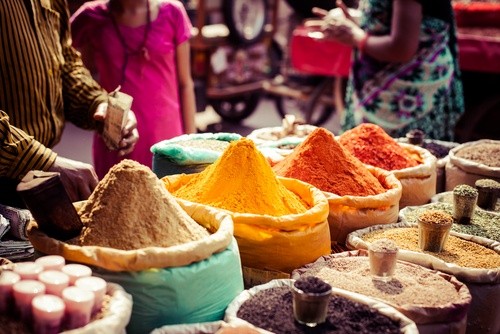 рынок в Марокко