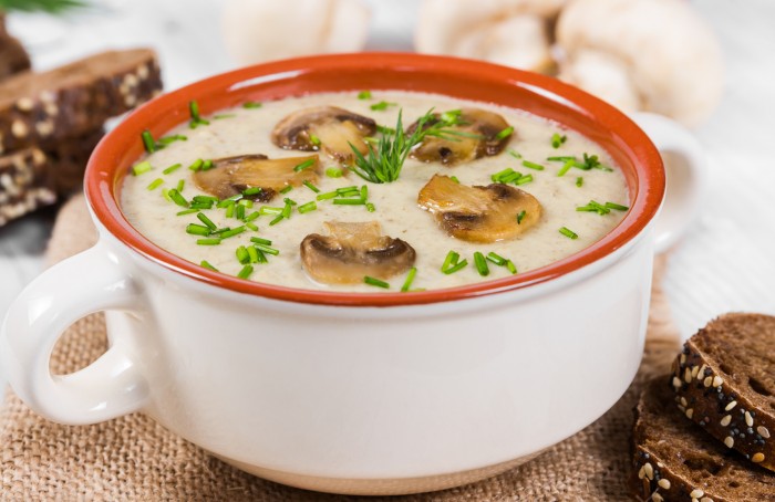 4 простых рецепта грибного супа