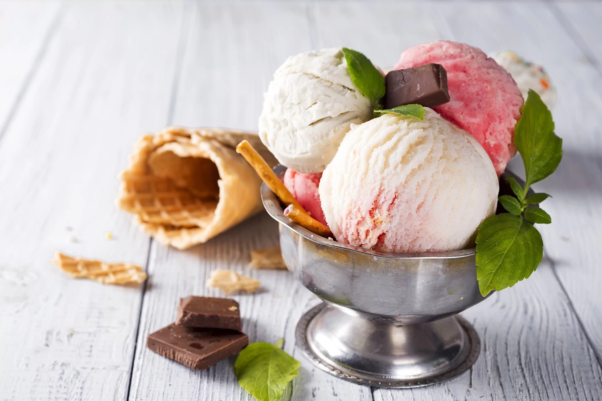 Йогурто-мороженое с козинаками