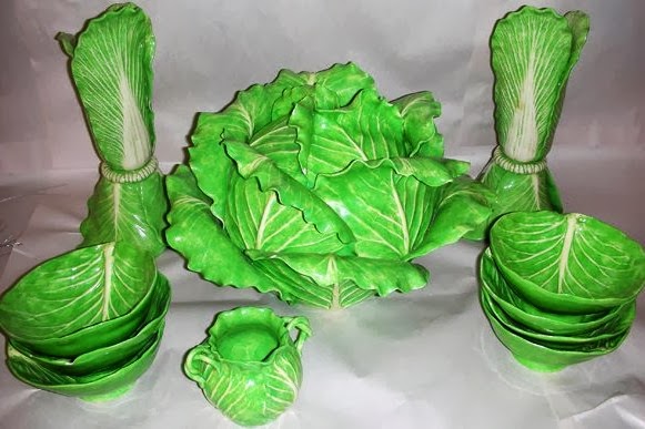 Bordallo Pinheiro - серия столовой посуды Cabbage (Капуста) 4