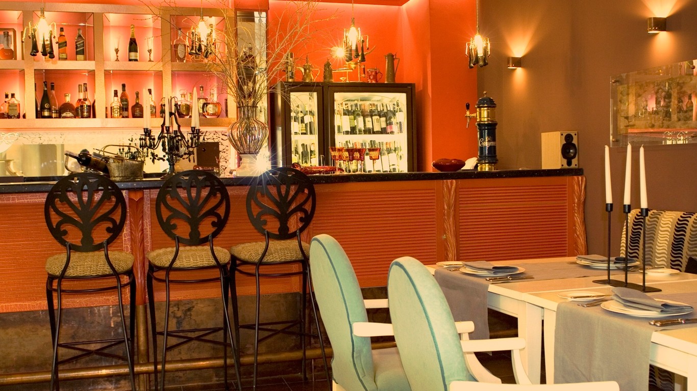 "Терраса" - один из панорамных ресторанов