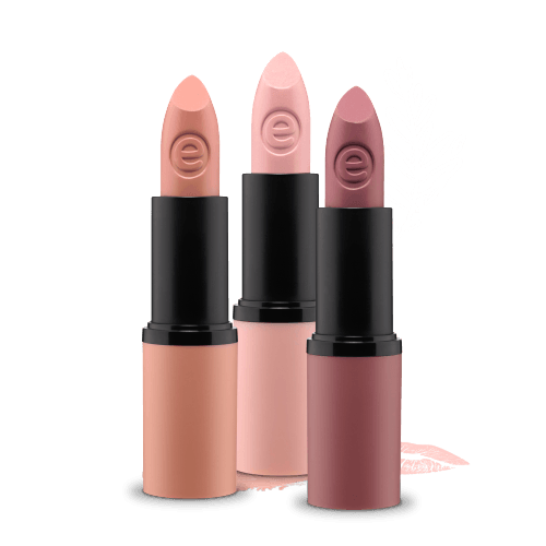 Стойкая увлажняющая помада нюдовых оттенков Essence Nude Longlasting Lipstick