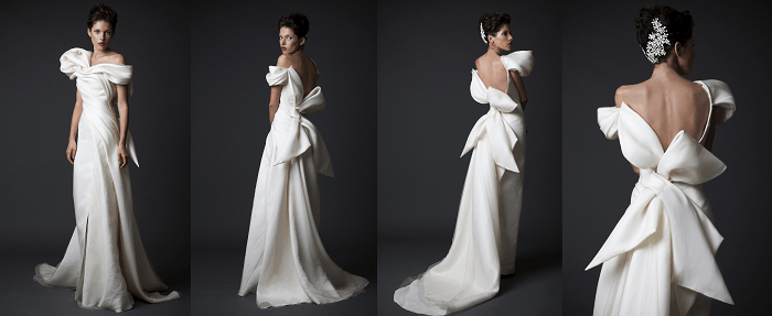 свадебное платье Krikor Jabotian