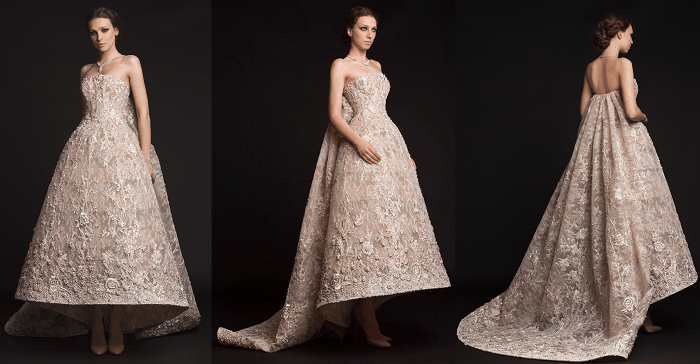 платье-муллет - непревзойденность Krikor Jabotian