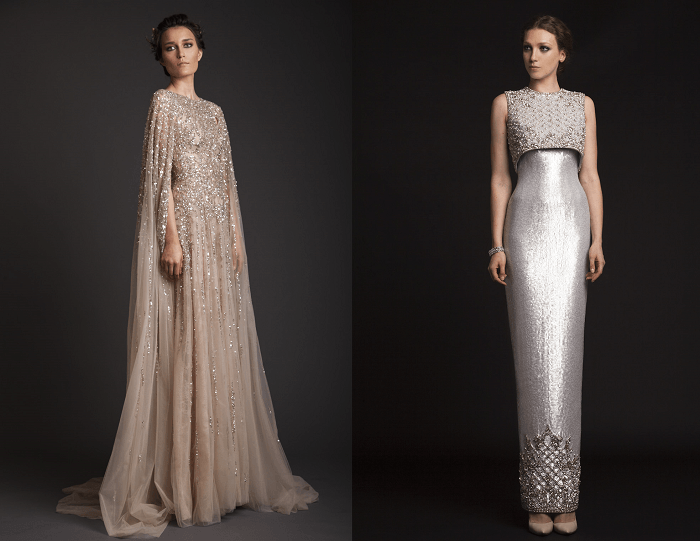 Царственность Krikor Jabotian - свадебное платье