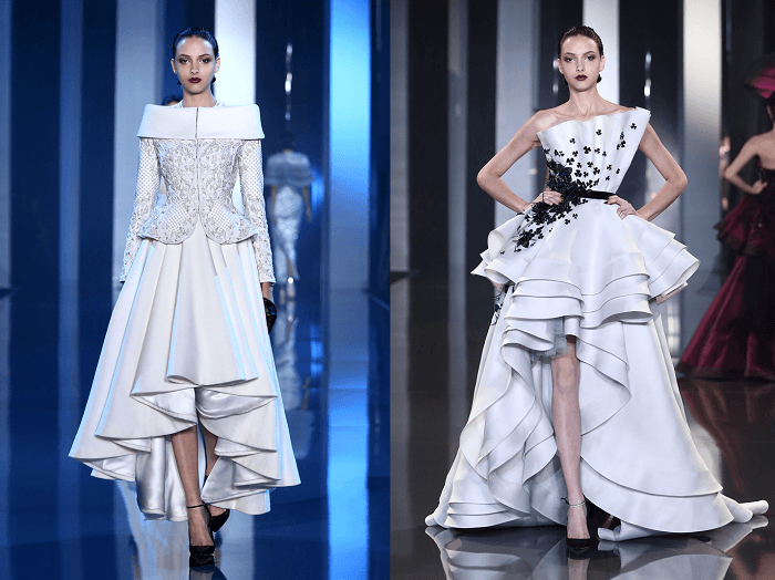 платье-муллет - неординарность Ralph and Russo