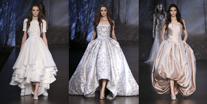 платье-муллет - неординарность Ralph and Russo