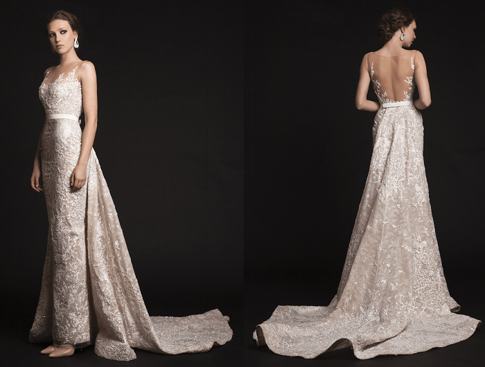 свадебное платье Krikor Jabotian