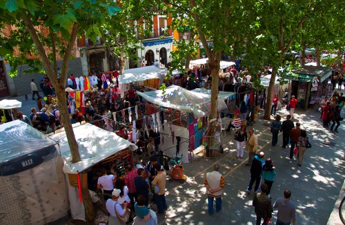 Mercado Rastro (Мадрид, Испания)