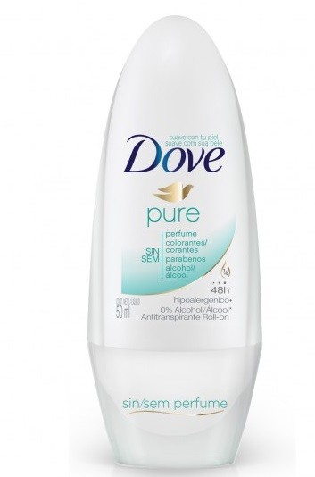 Шариковый дезодорант-антиперспирант Dove Pure