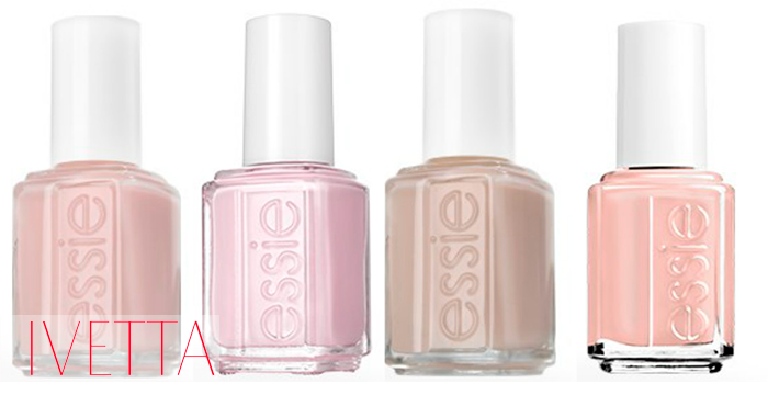 Четыре пастельных лака для ногте essie